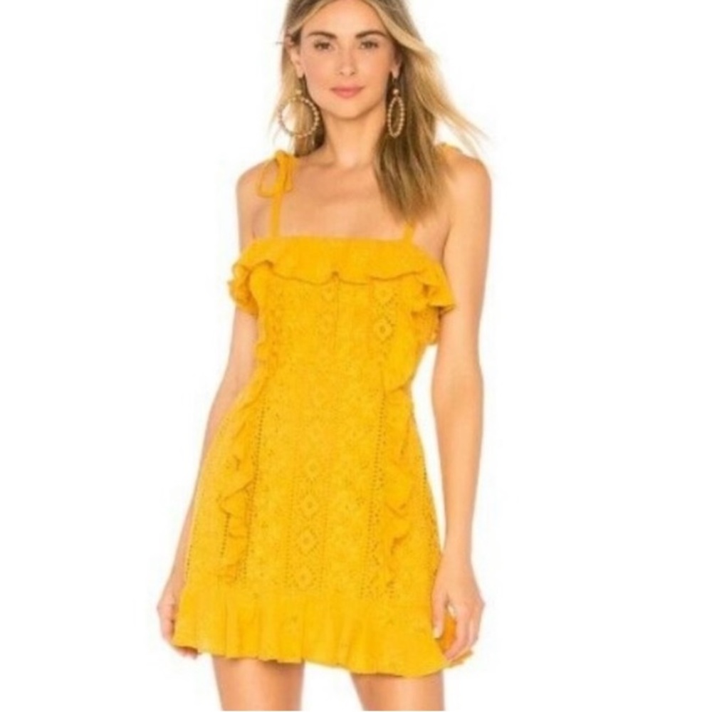 COPY - Majorette Mara Mini Dress in Gold Horizon SZ XL